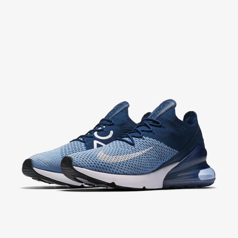 Nike 270 store flyknit blue